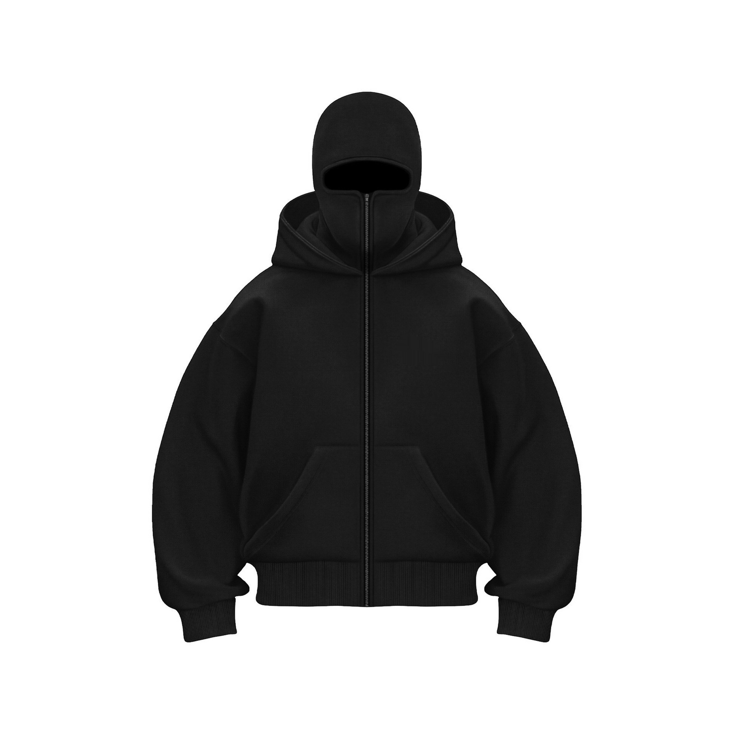 Double Hood Fleece-Lined Sweater