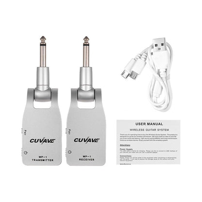 Wireless Guitar Transmitter and Receiver System