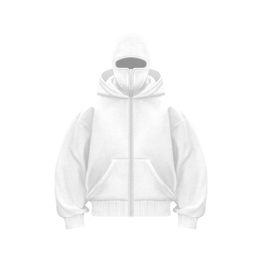 Double Hood Fleece-Lined Sweater